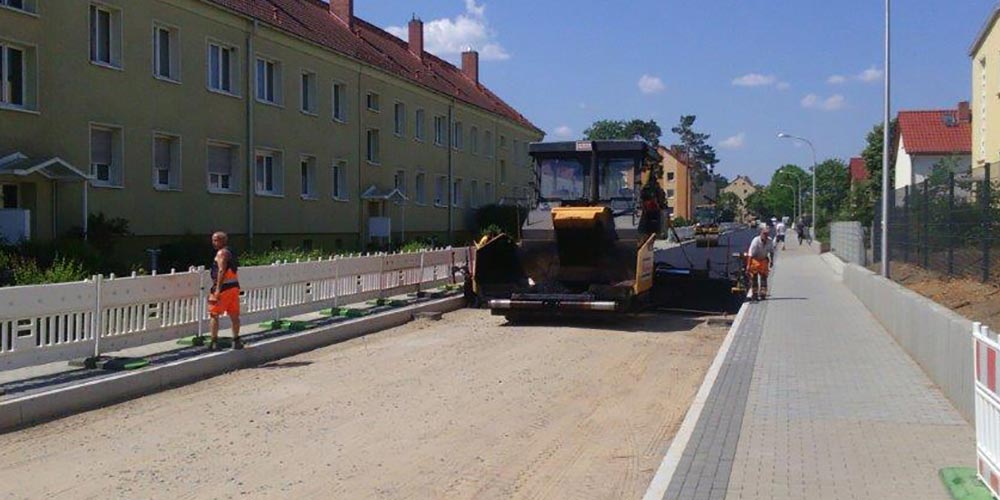 REKONSTRUKTION DER FRITZ-WEINECK-STRASSE IN EBERSWALDE