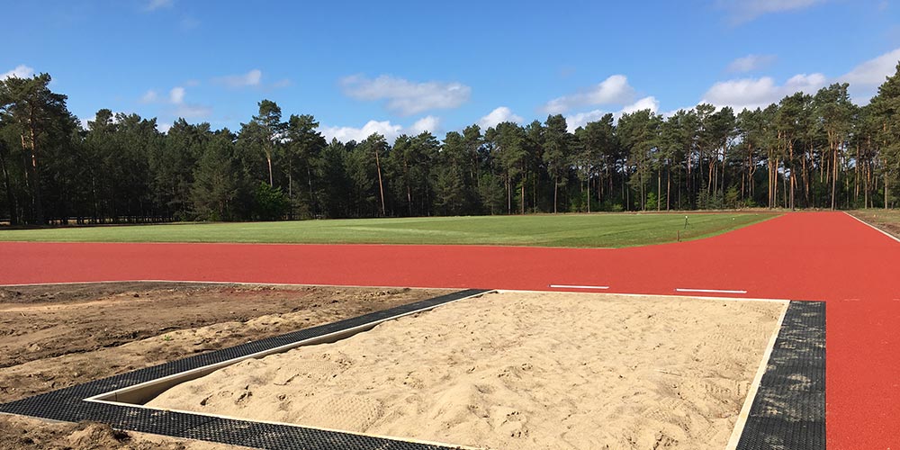 NEUBAU DER WALDSPORTANLAGE IN EBERSWALDE